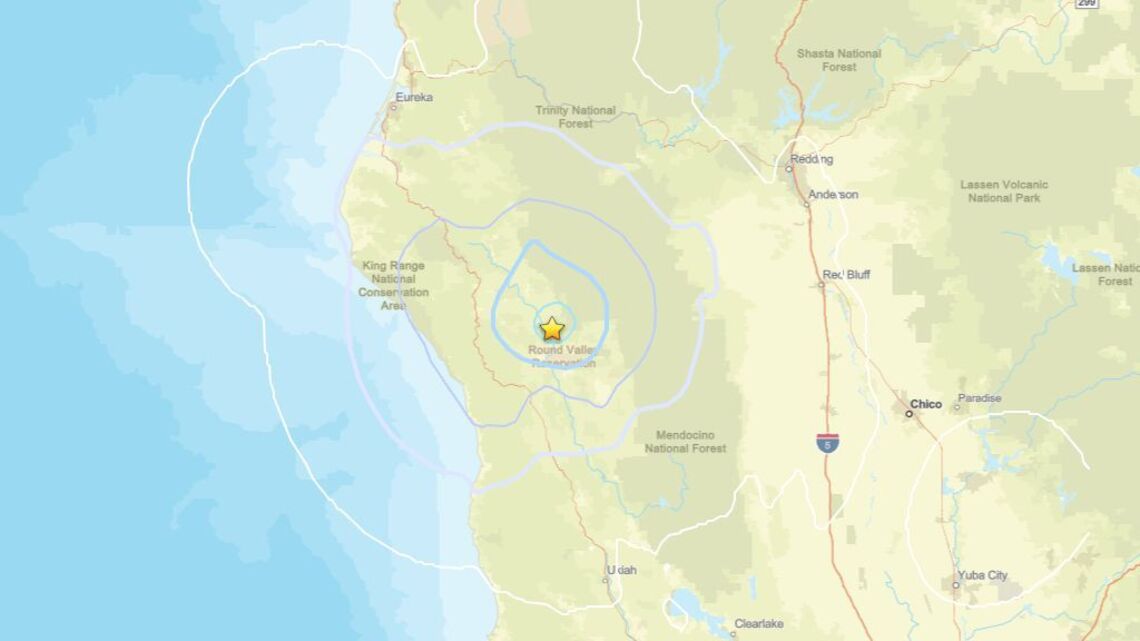 Update: 3.9 magnitude earthquake detected close to Covelo, CA on Aug. 5 