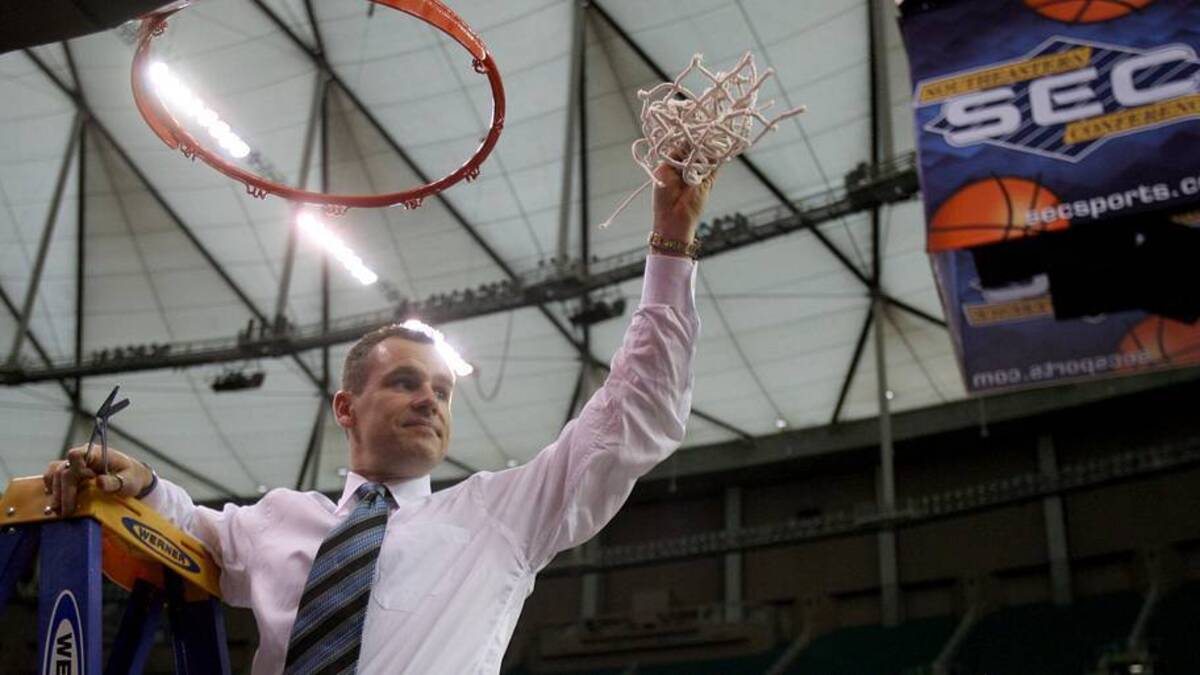  Billy Donovan took Florida basketball to heights it had never reached, winning back-to-back national championships from 2005-07. | Jason Parkhurst-Imagn Images 
