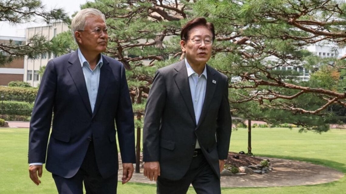 South Korea's Lee heads to NATO summit, Mongolia 