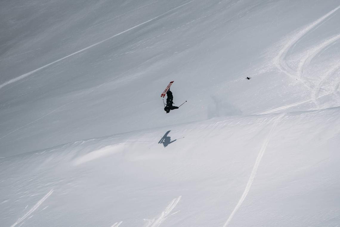 Tanner Hall during Natural Selection Ski .