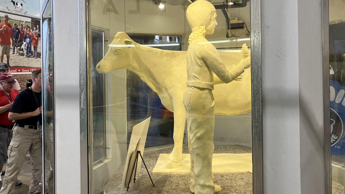 Illinois State Fair's 2026 Butter Cow honors Route 66's 100th anniversary 