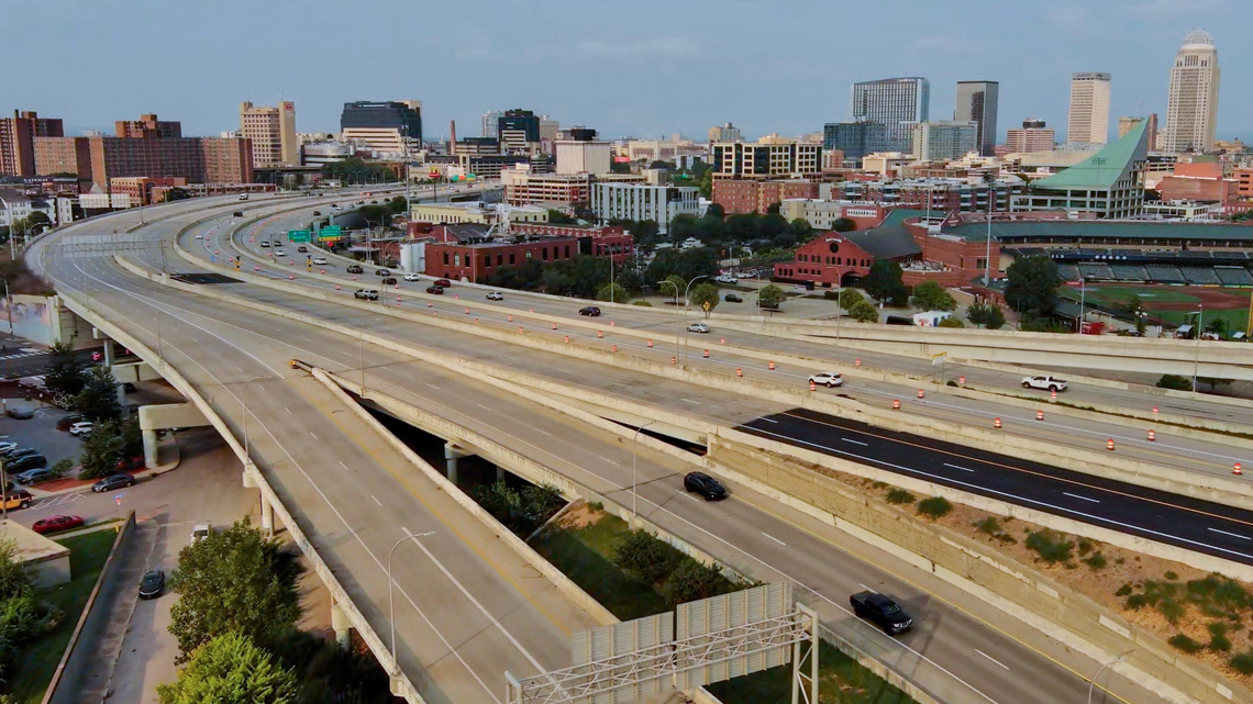 Residents contend with increased traffic as roadways under I-65 close 