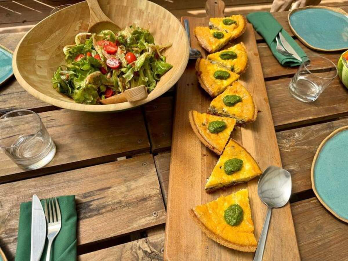  Fresh ingredients produced by a small mountain farm. Photo credit: Heidi Gollub 