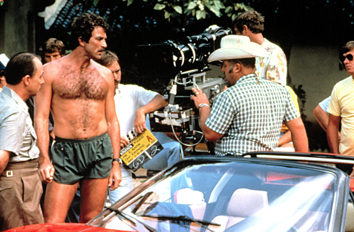 Tom Selleck, Magnum, P.I., circa 1980Universal TV/courtesy Everett Collection