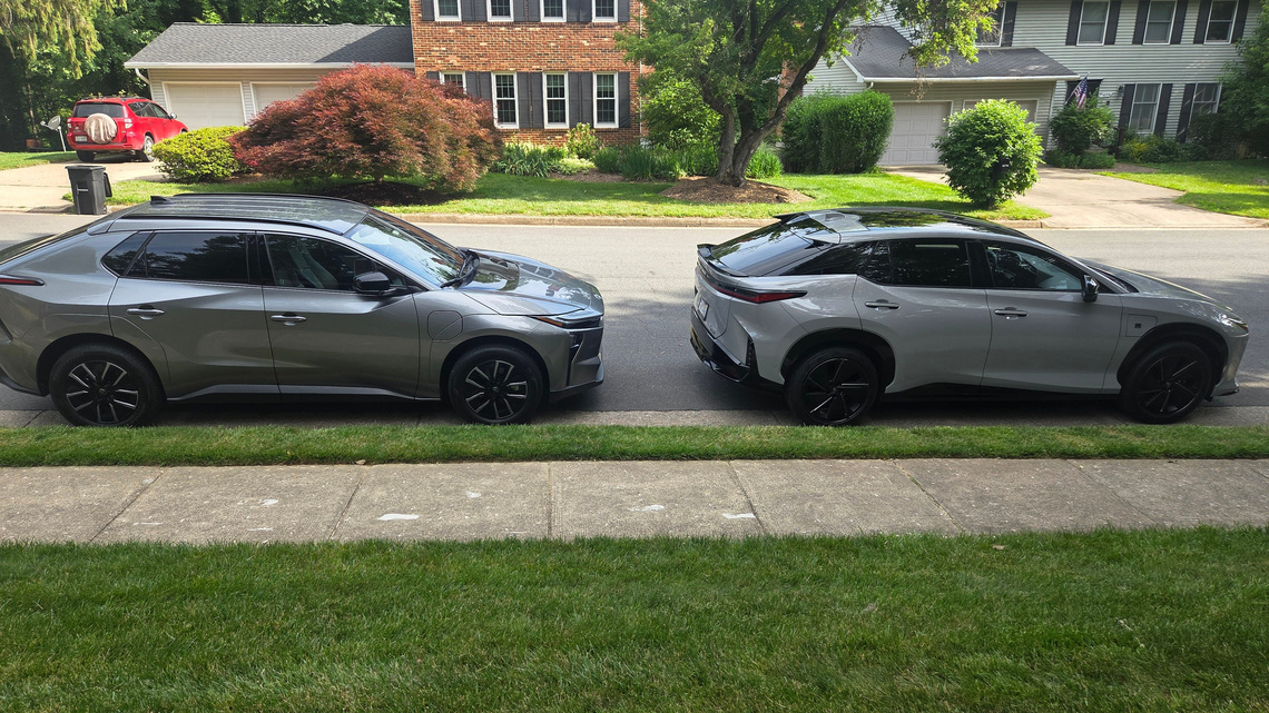 Are luxury brands worth it? We compared the Toyota bZ and the Lexus RZ 