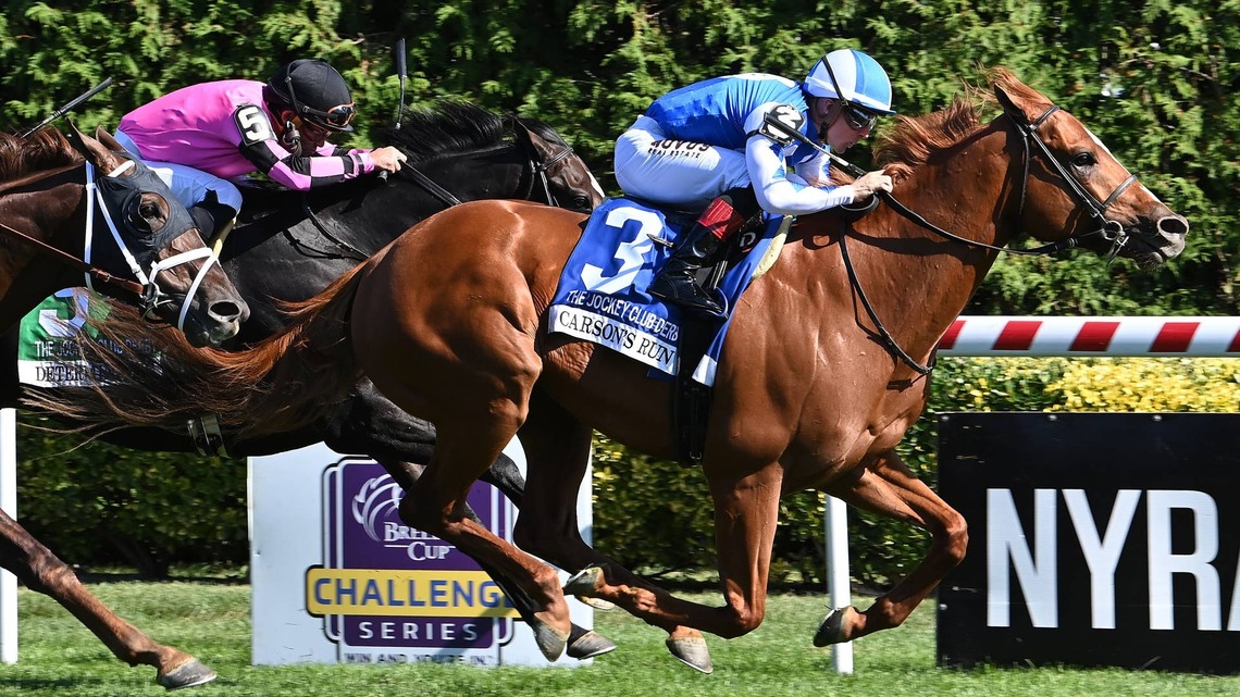 Carson's Run Looks To Halt Winless Skid In Belmont's Knickerbocker 