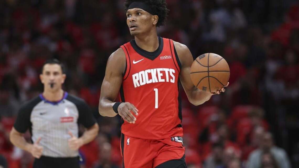 Rockets sign rising star Thompson to five-year extension