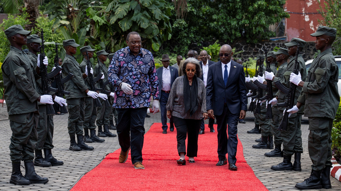 African Union delegation meets Congo rebels, calls for continued peace efforts 