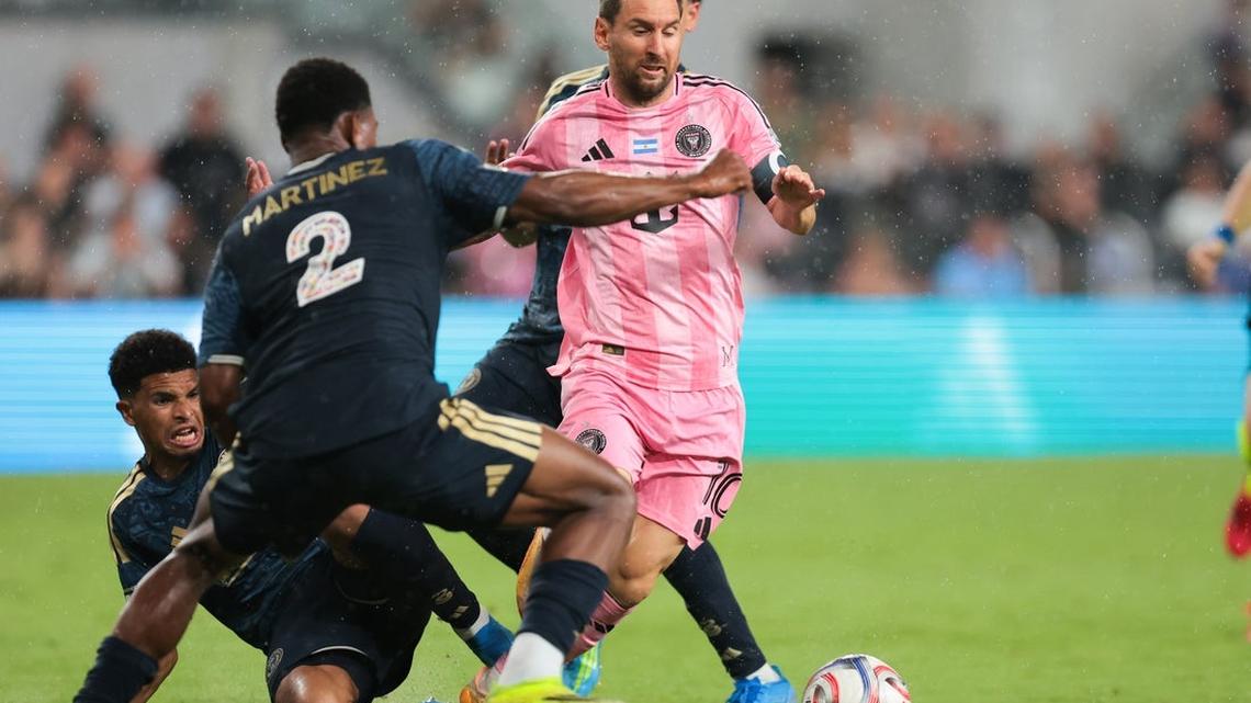 Apparent leg injury sidelines Inter Miami star Lionel Messi