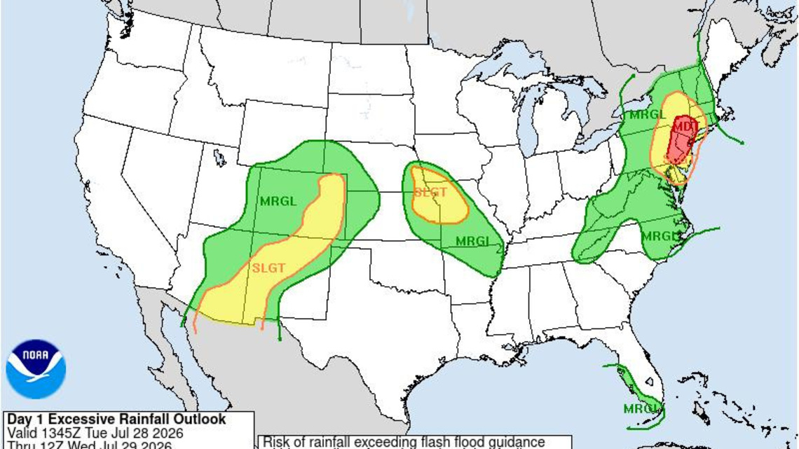 From wildfires to tornadoes, extreme weather isn't letting up in U.S. 