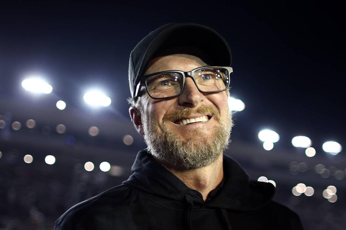  Dale Jr. speaks out. (Photo by Jared C. Tilton/Getty Images) 
