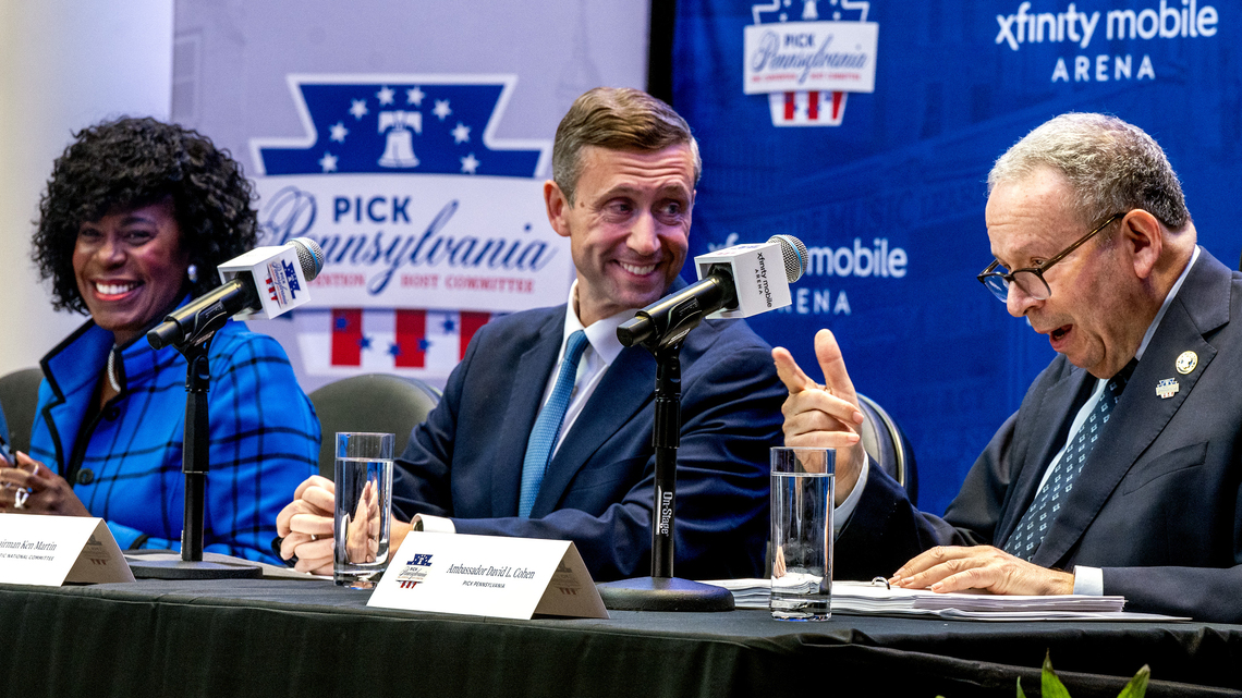 Philly is one of three finalists to host the 2028 Democratic National Convention 