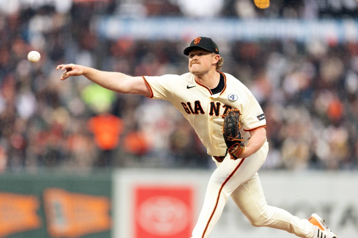  San Francisco Giants pitcher Logan Webb. D. Ross Cameron-Imagn Images