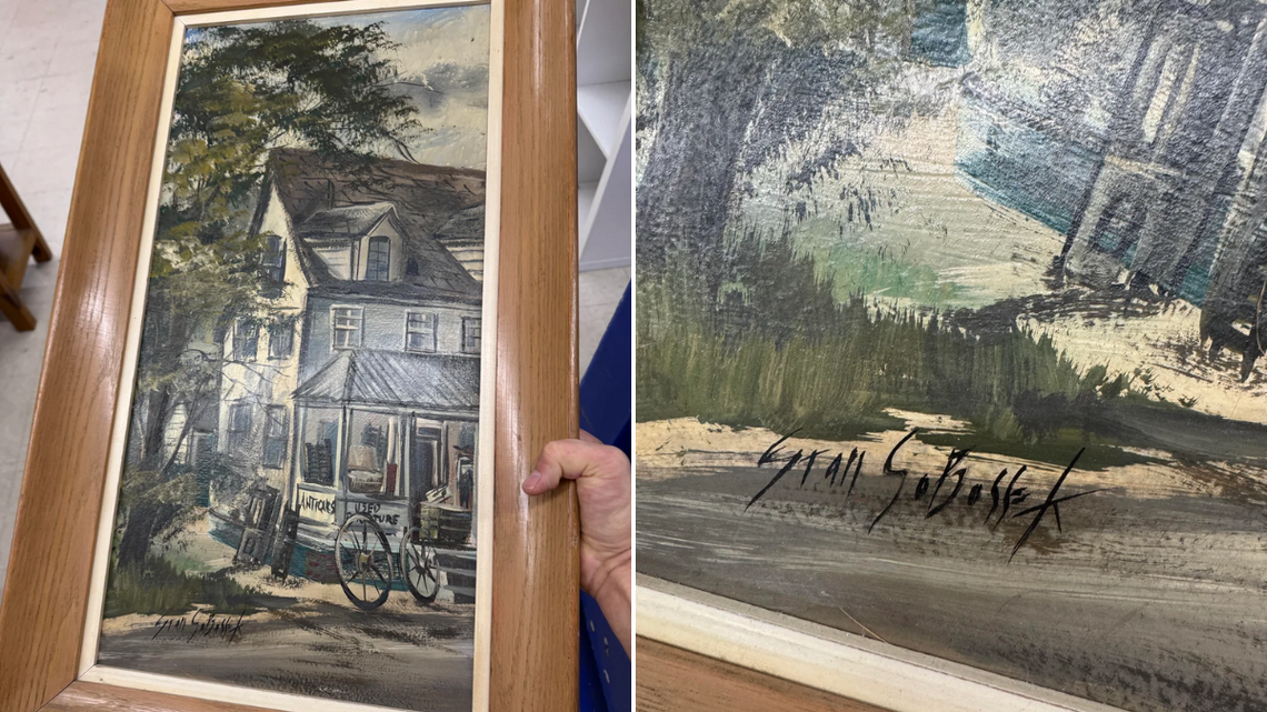 Man Googles $7 Thrift Store Painting-What He Finds Makes Him Buy It on Spot 