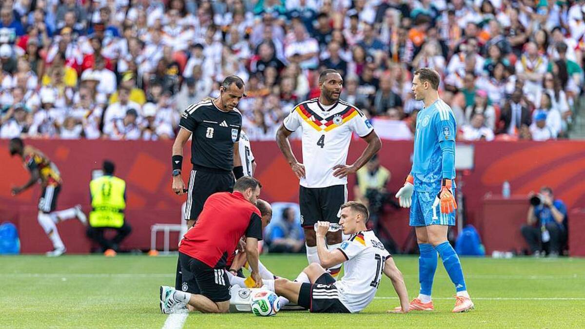  Schlotterbeck's injury comes as a major blow to Germany. | Michael Miller/ISI Photos/ISI Photos via Getty Images 