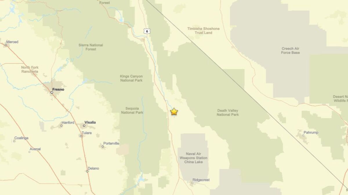 Update: Seismic activity on Oct. 29 - 2.2 magnitude earthquake close to Lone Pine, CA reported