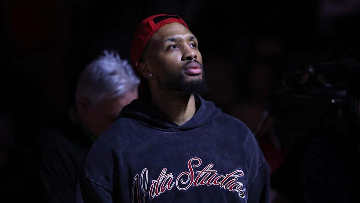  Damian Lillard will return to the court for the Trail Blazers next year, after spending the year recovering from a torn Achilles. He was dealt by Portland to the Bucks in 2023, returning to the Blazers in ‘25. | Jaime Valdez-Imagn Images 