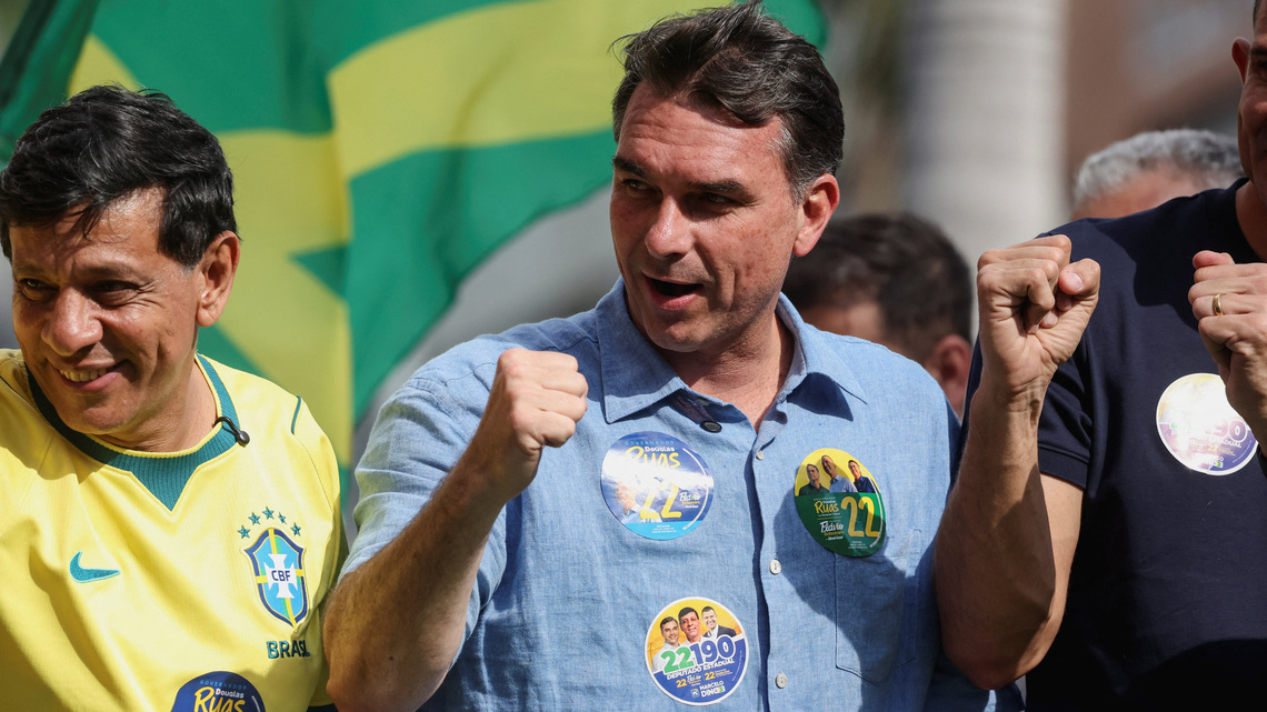 Brazil's Flavio Bolsonaro to introduce public debt ceiling if elected president, adviser says 