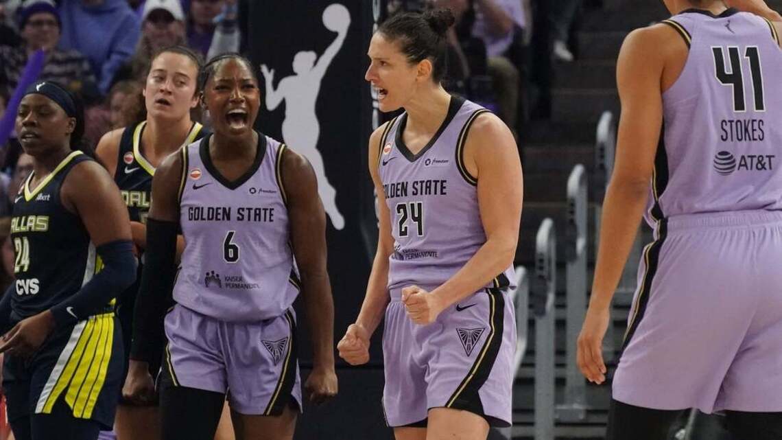 Valkyries' prolific offense puts Wings against wall 