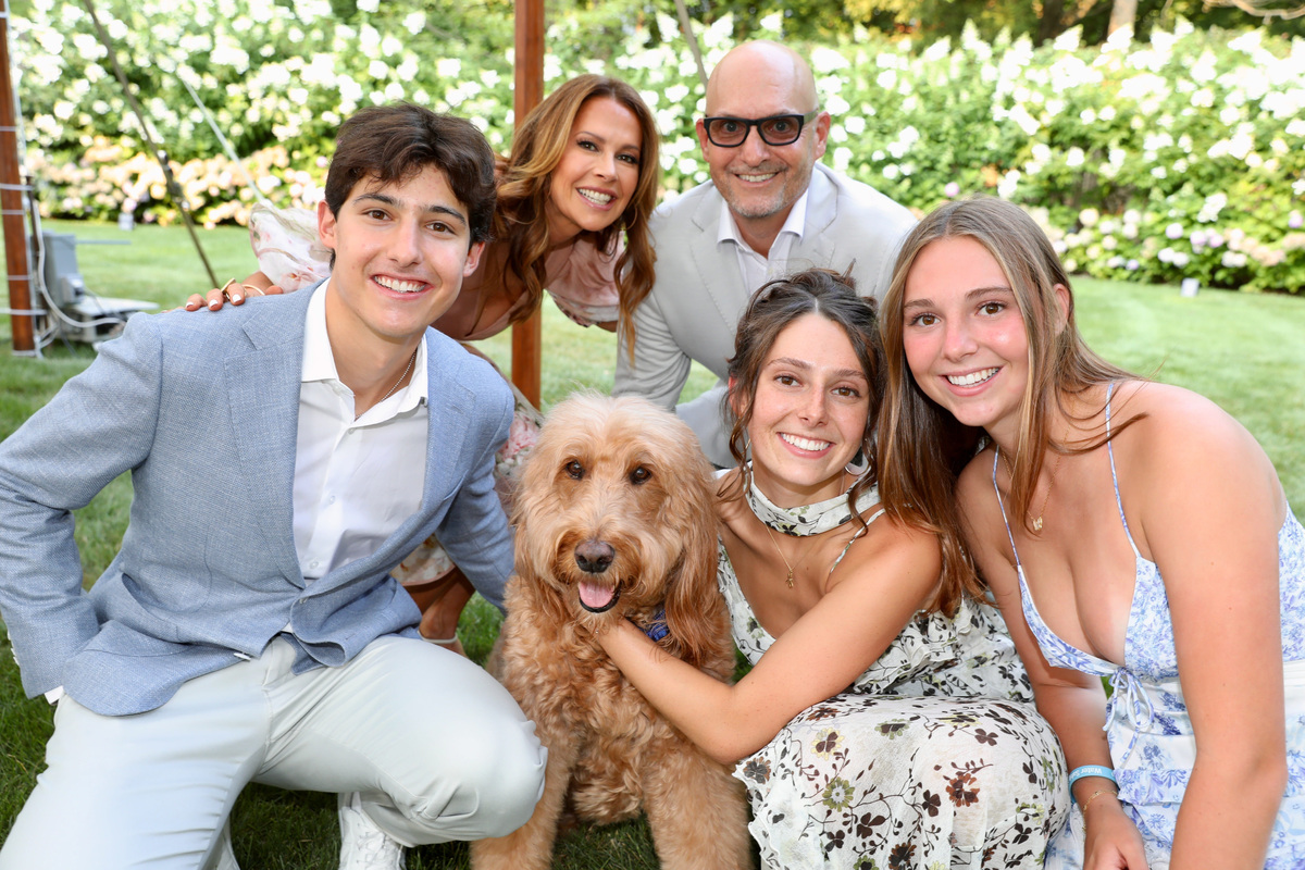 The Cohn family, from left Henry Cohn, Karen Cohn, Brian Cohn, Jenna Cohn, Sydney Cohn.