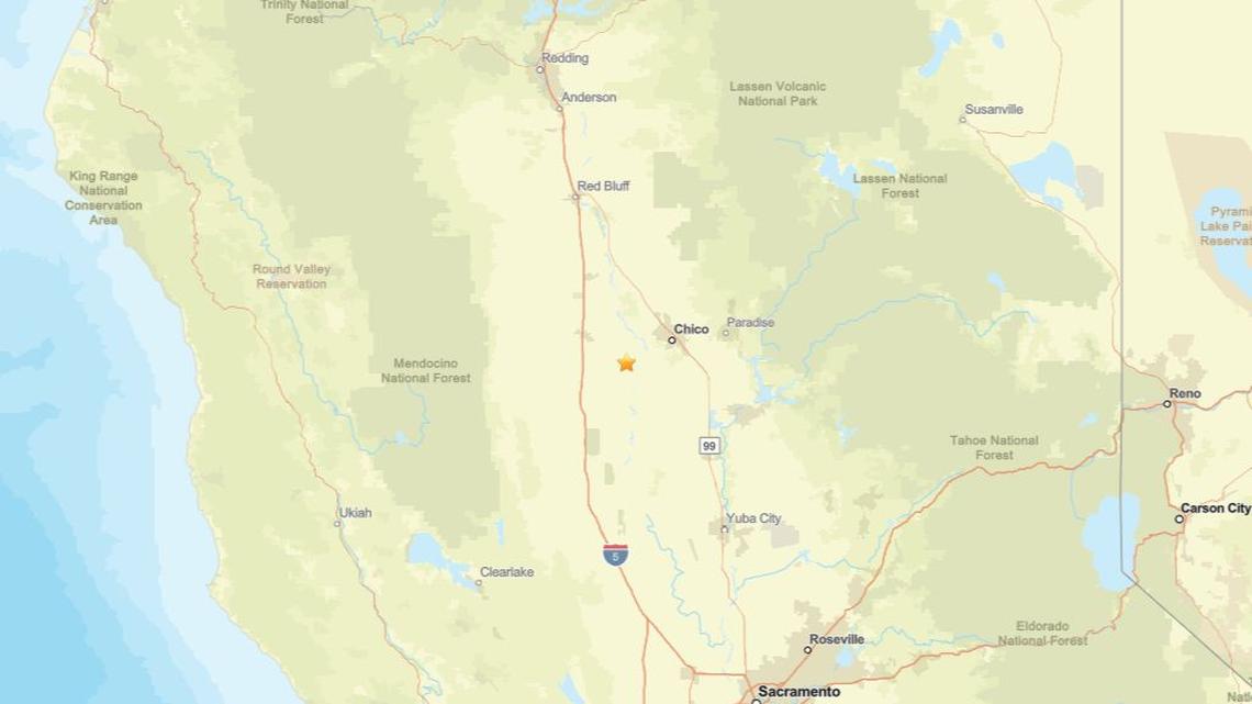 Earthquake measuring 2.4 shakes area close to Hamilton City, CA on April 1 
