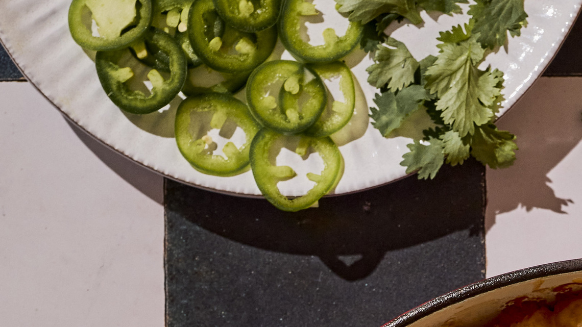 Shay Spence's Chicken Chili Tot Pie Is Comfort Food Done Right