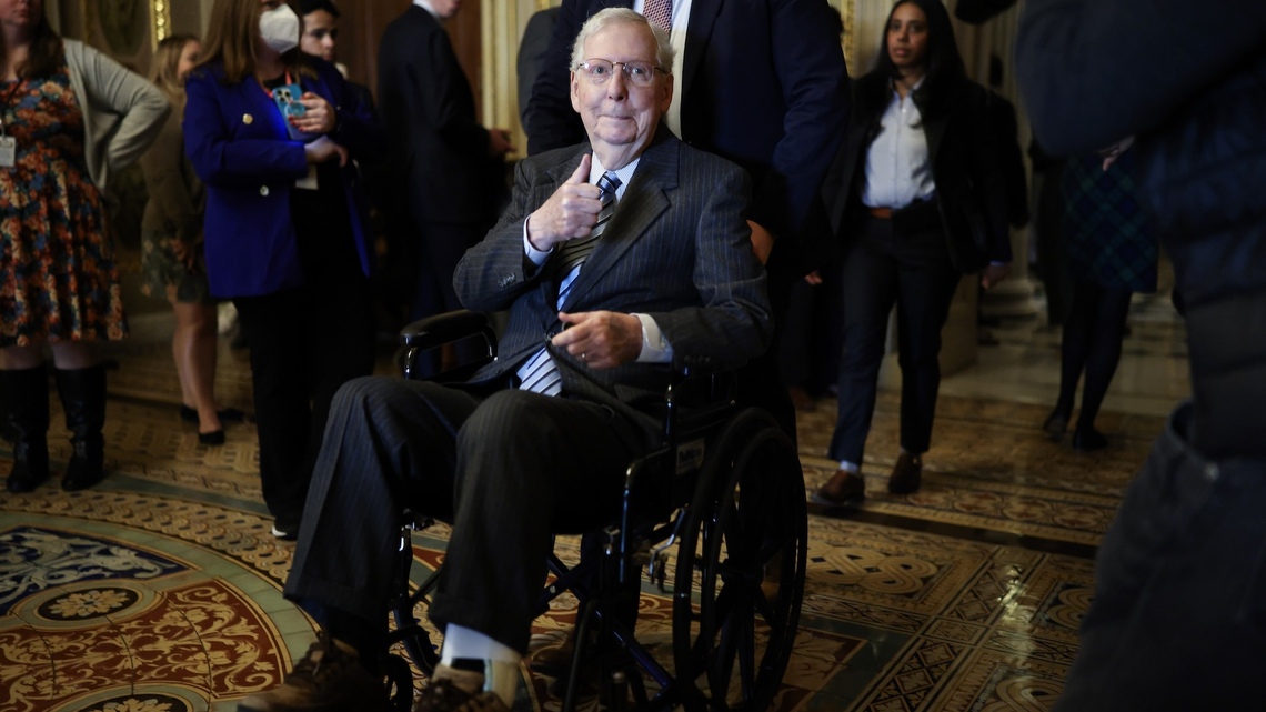 Senator Mitch McConnell Releases Rare New Photo Amid Rehab Care 