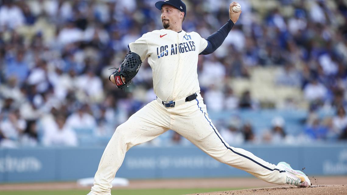Dodgers' Blake Snell back to IL with loose bodies in elbow, surgery possible 