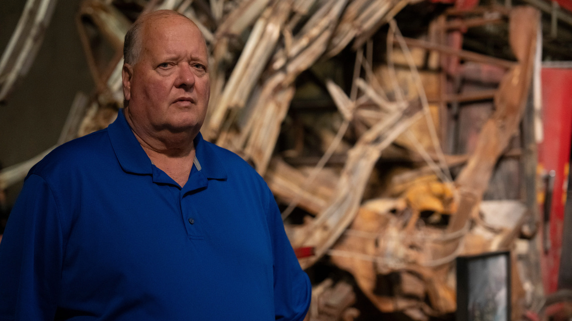 25 years after 9/11, a firefighter reflects on the man he couldn't save 