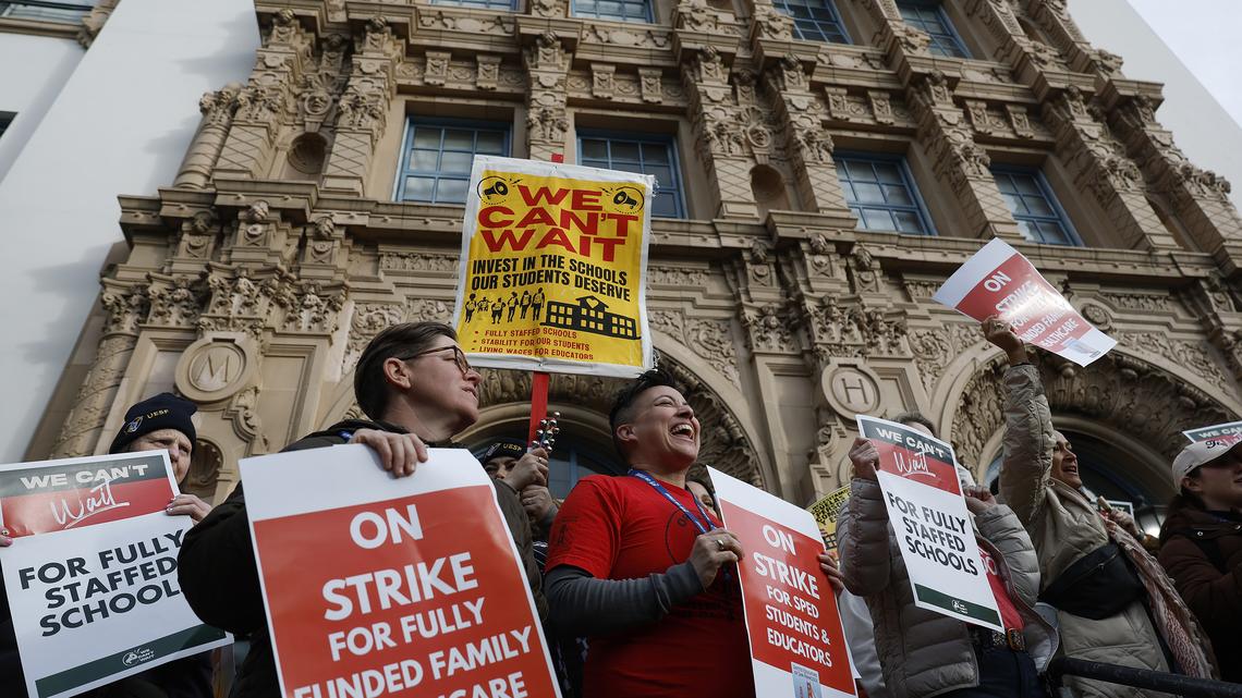 San Francisco teachers' strike ends as union and school district reach tentative deal 