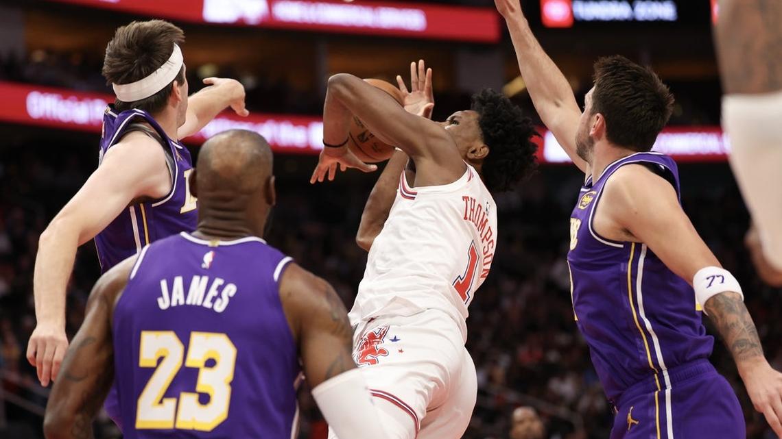 Luka Doncic, Lakers down Rockets for 7th straight win 