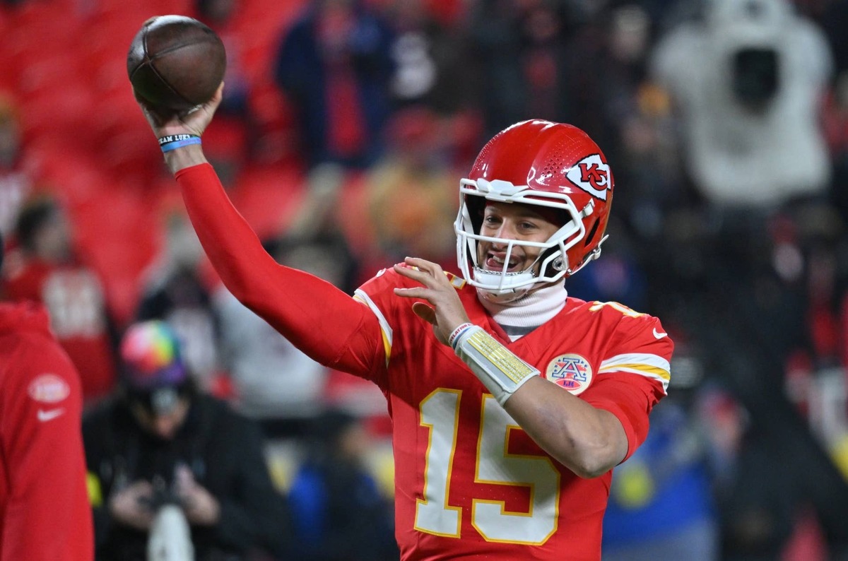  Kansas City Chiefs quarterback Patrick Mahomes. Amy Kontras-Imagn Images