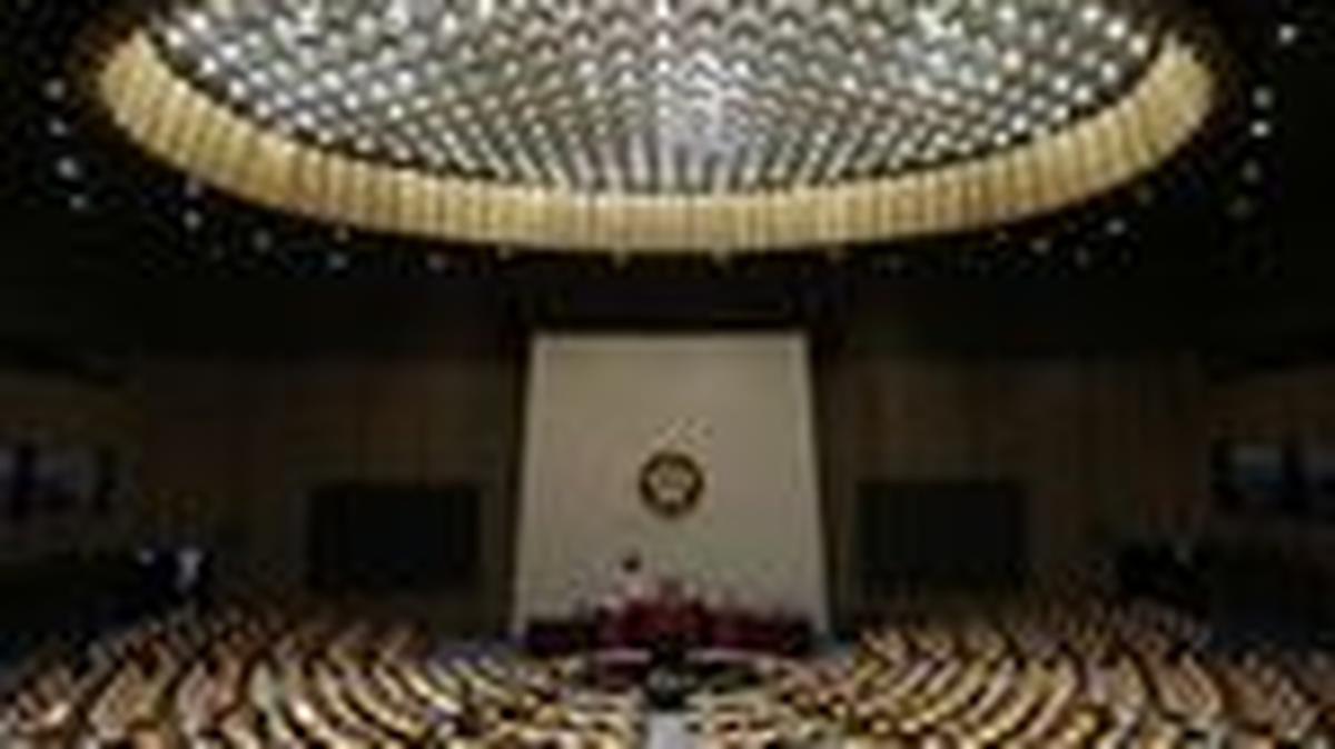 A view of the hall at the National Assembly in Seoul, South Korea, 07 December, 2024. JEON HEON-KYUN/Pool via REUTERS/File Photo