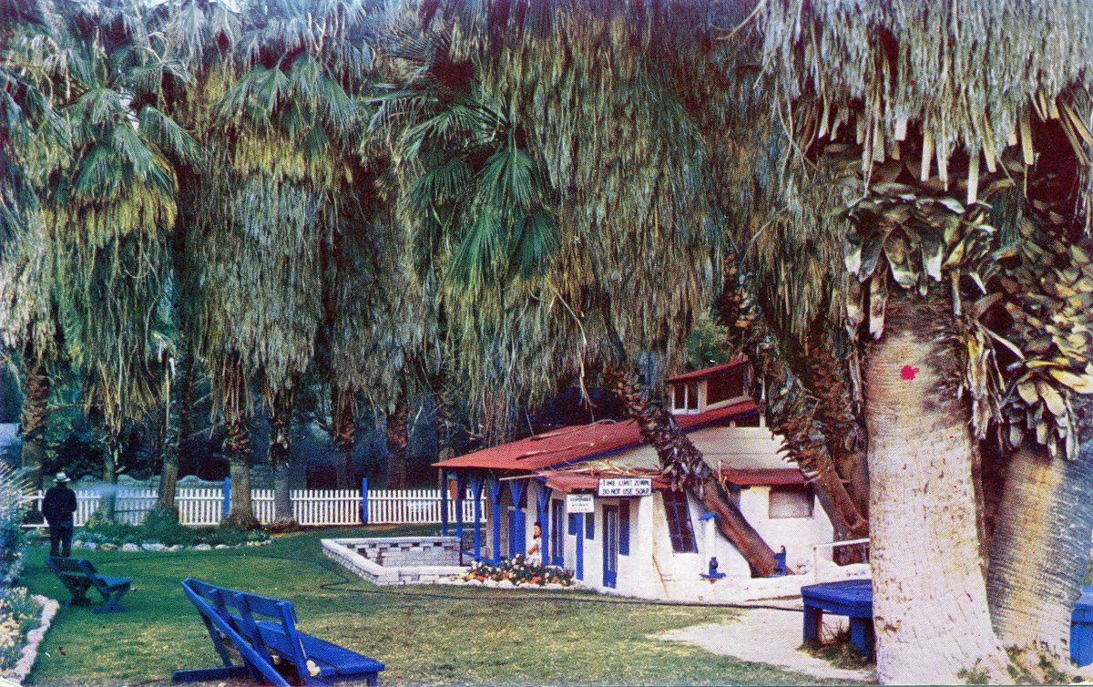 Palm Springs Spa Bathhouse c. 1930.