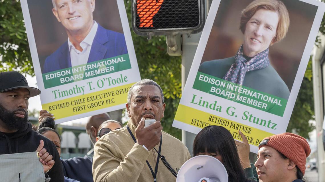 Black Altadena fire victims clash with Edison over compensation 