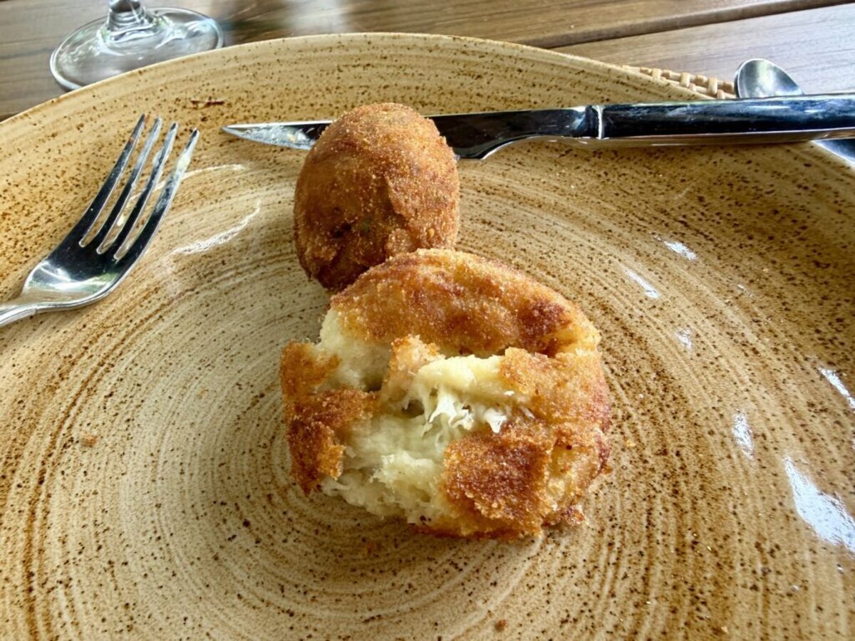  A reliably delicious tapas choice is cheese croquettes. Look for croqueta on Spanish-only menus. Photo credit: Cathy Bennett Kopf 