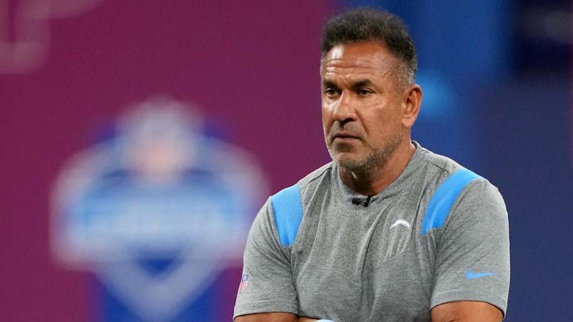 Chargers WR Coach Sanjay Lal Spotted Getting Up-Close Look at NFL Combine Prospects