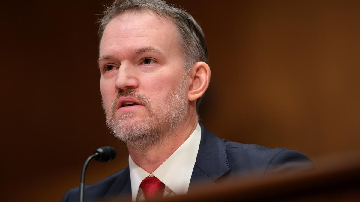 U.S. Trade Representative Jamieson Greer, then a nominee, testifies during his Senate Finance Committee confirmation hearing at the Dirksen Senate Office on Feb. 6, 2025, in Washington, D.C. (Kayla Bartkowski/Getty Images/TNS)