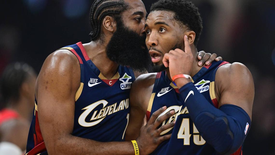 Donovan Mitchell Fires Back at James Harden's Critics After Cavaliers' 4-0 Sweep 