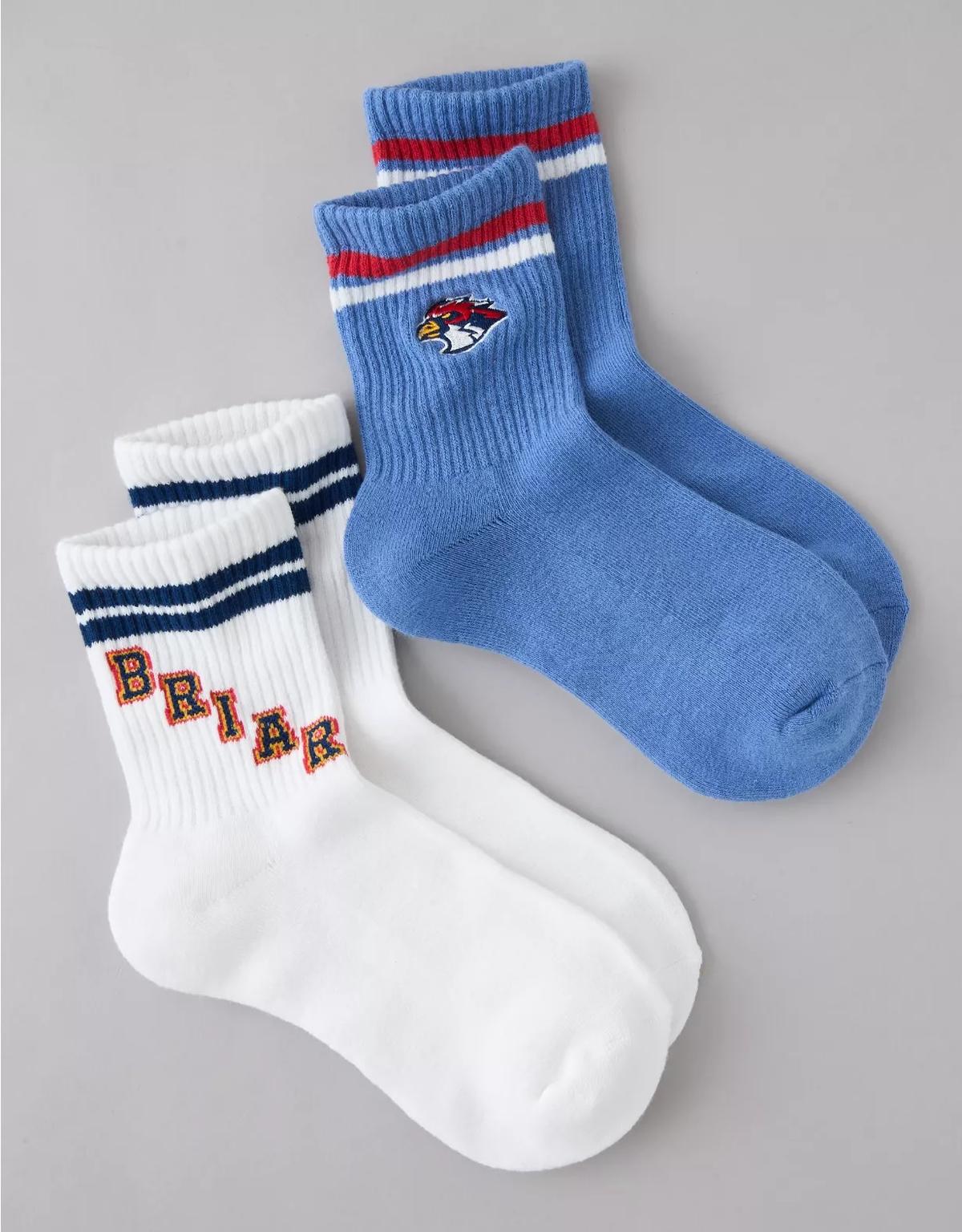 Off Campus Cropped Crew SocksCourtesy of American Eagle