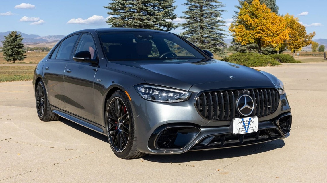 2025 Mercedes-AMG S63 E Performance for Sale With 2,400 Miles