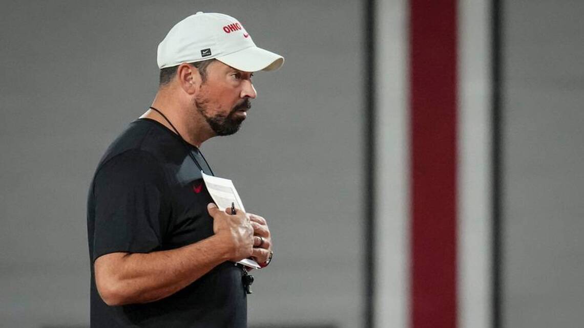Ryan Day Says He's ‘Pissed off About Everybody' Ahead of Ohio State's Season Opener