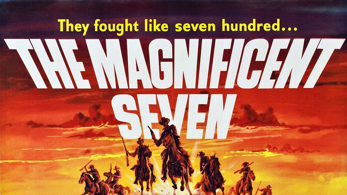 1960: A poster for the United Artists film 'The Magnificent Seven'. (Photo by Donaldson Collection/Michael Ochs Archives/Getty Images)