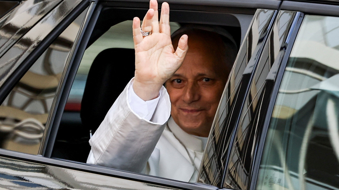 Pope Leo returns to Vatican four days after cancer surgery