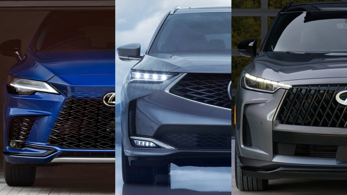 Acura vs. Lexus vs. Infiniti Reliability: The Results Flip With Age