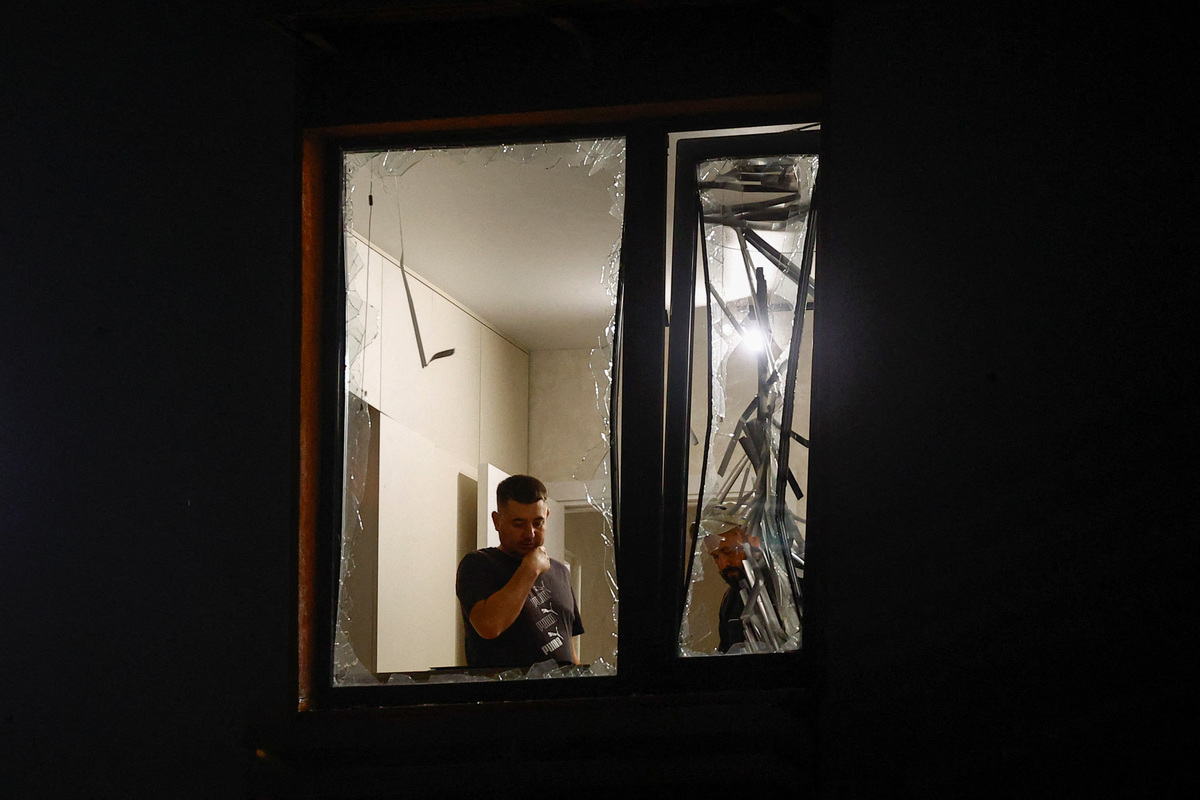 Russian strike on Kyiv residential building kills two, injures at least ...