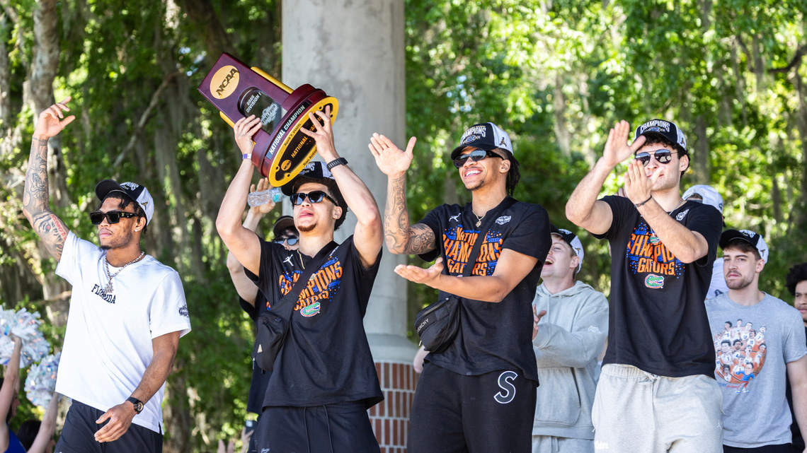 Two walk-ons from South Florida are part of the Gators’ run to a men’s basketball national title