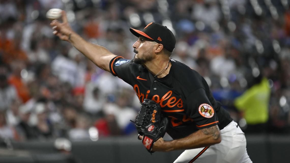 Orioles' Zach Eflin has Tommy John surgery, will miss rest of season 