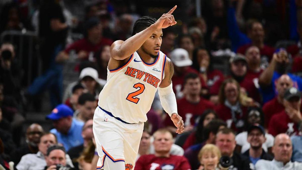  McBride's shooting figures to be a big part of the Knicks' Finals plan. | Ken Blaze-Imagn Images 