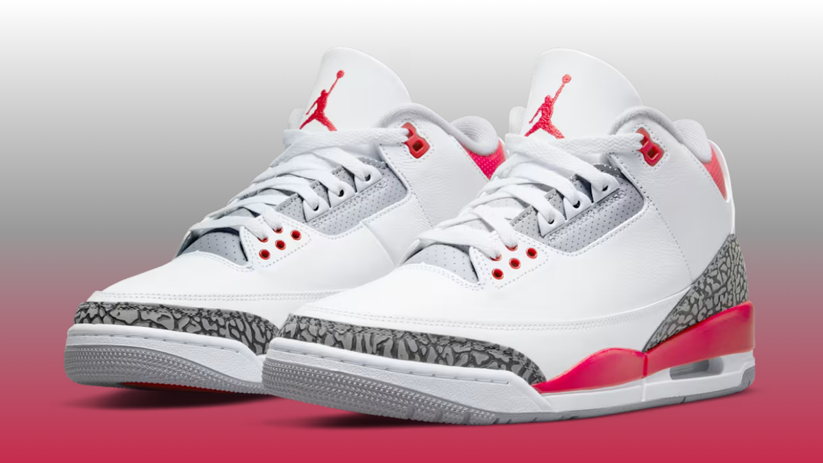  Air Jordan 3 Fire Red Nike